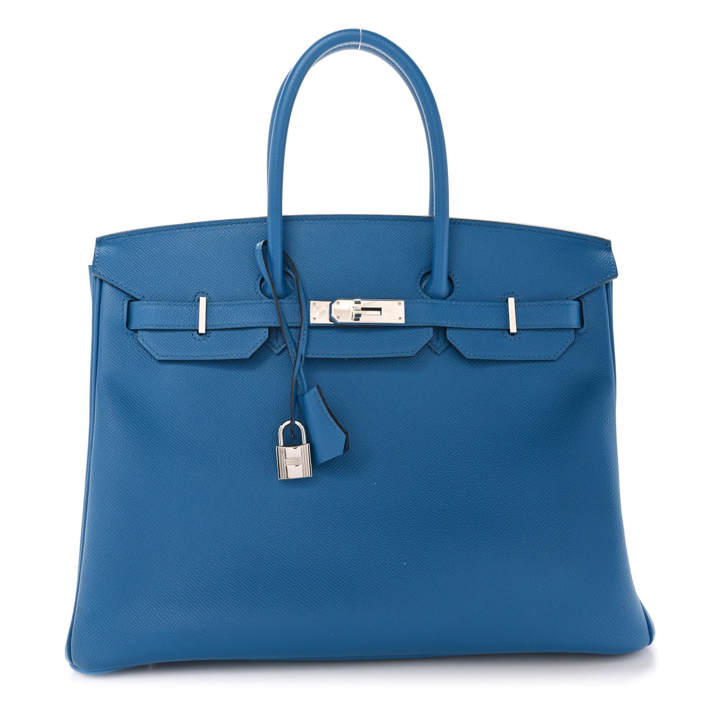 Epsom Birkin 35 Bleu Izmir