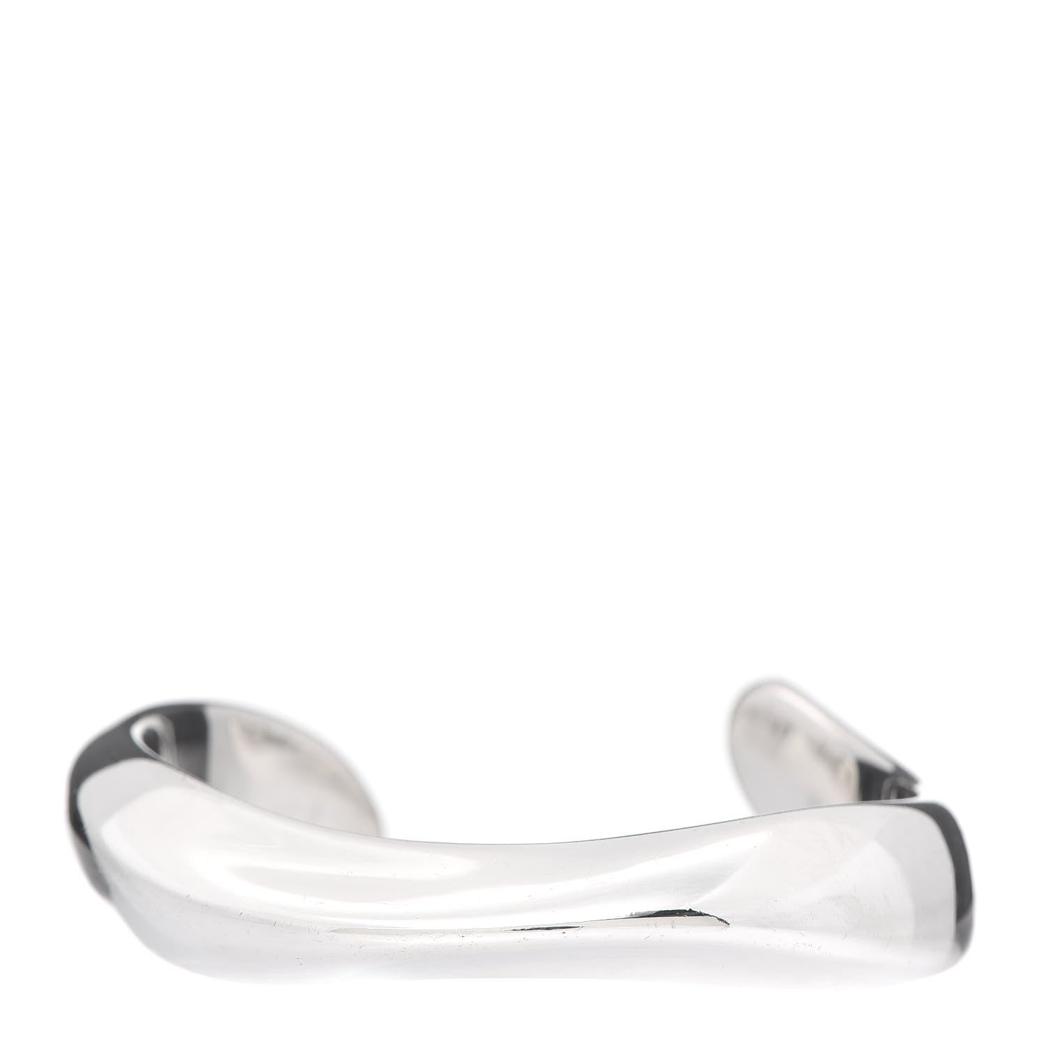 Tiffany Sterling Silver Elsa Peretti Swirl Cuff Bracelet 1 of 5