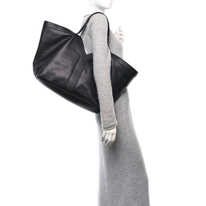 Saint Laurent Calfskin Y Tote Black 2 of 10