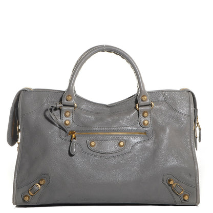 Balenciaga Agneau Giant 12 Gold Hardware City Gris Pyrite 1 of 12