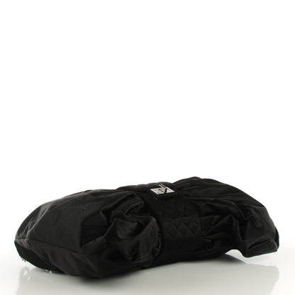 Chanel Satin Large Bow Bag Black 4 of 8