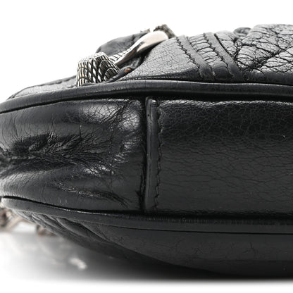 Balenciaga Agneau Arena Le Cagole Mini Purse With Chain Black 10 of 11