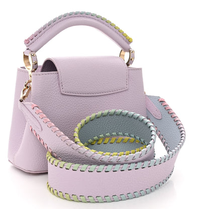 Louis Vuitton Taurillon Capucines Mini Rainbow Wisteria 3 of 9