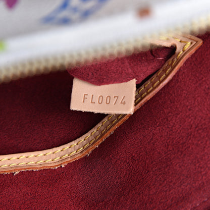 Louis Vuitton Monogram Multicolor Alma White 6 of 9