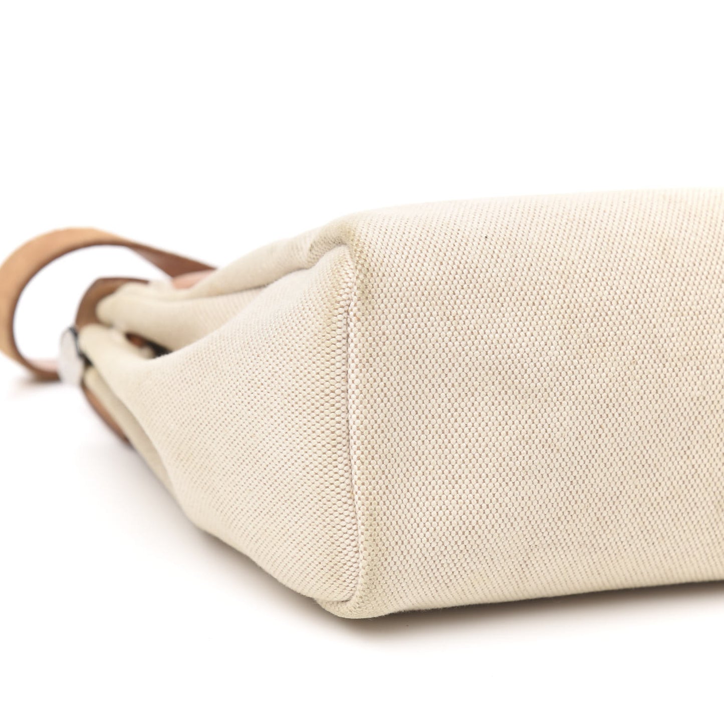 Toile Vache Calfskin Herbag 30 PM Natural