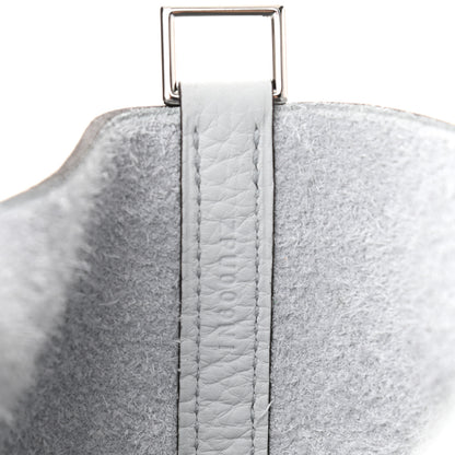 Hermes Taurillon Clemence Picotin Lock 22 MM Bleu Pale 7 of 11