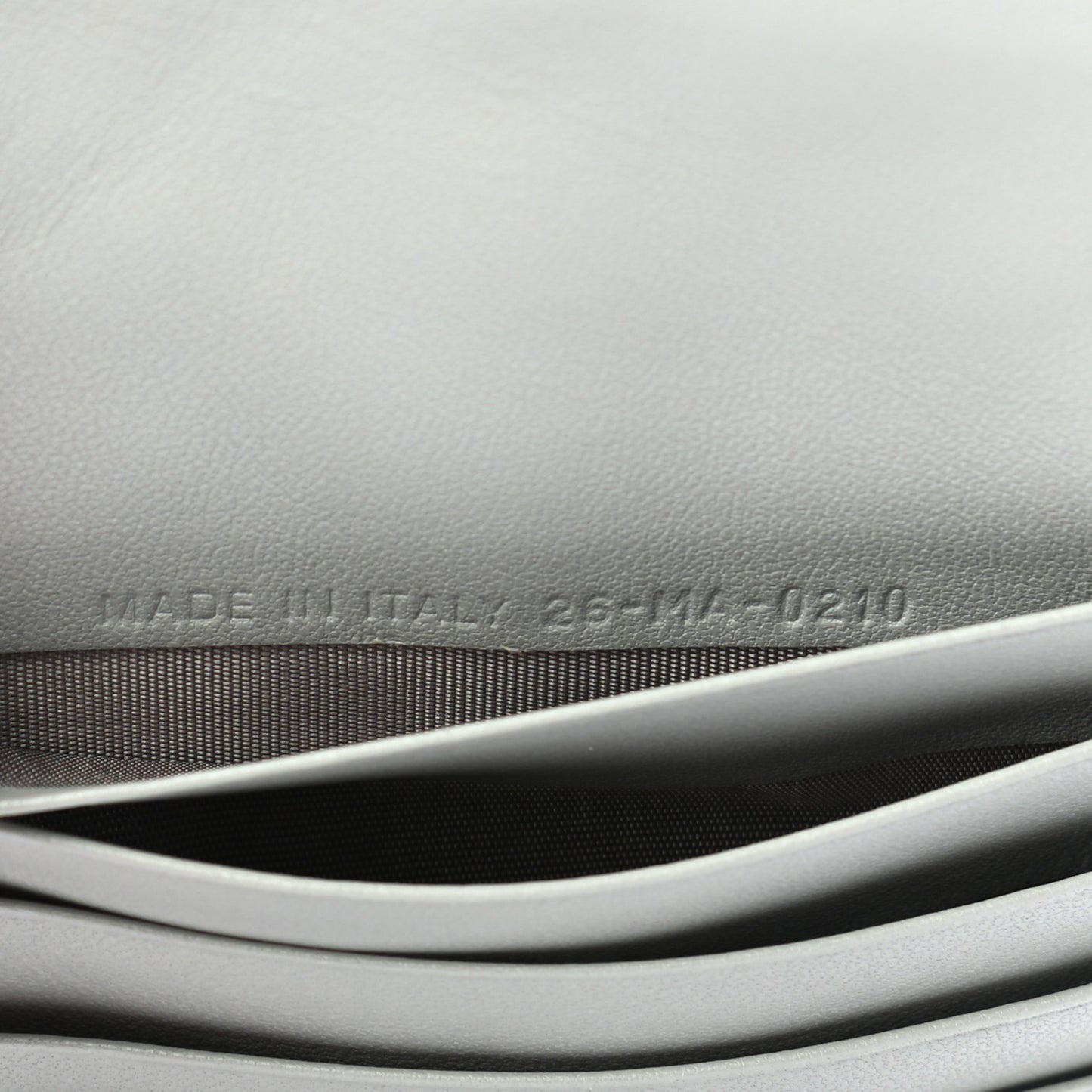 Lambskin Cannage Large Lady Dior Zip Wallet Grey