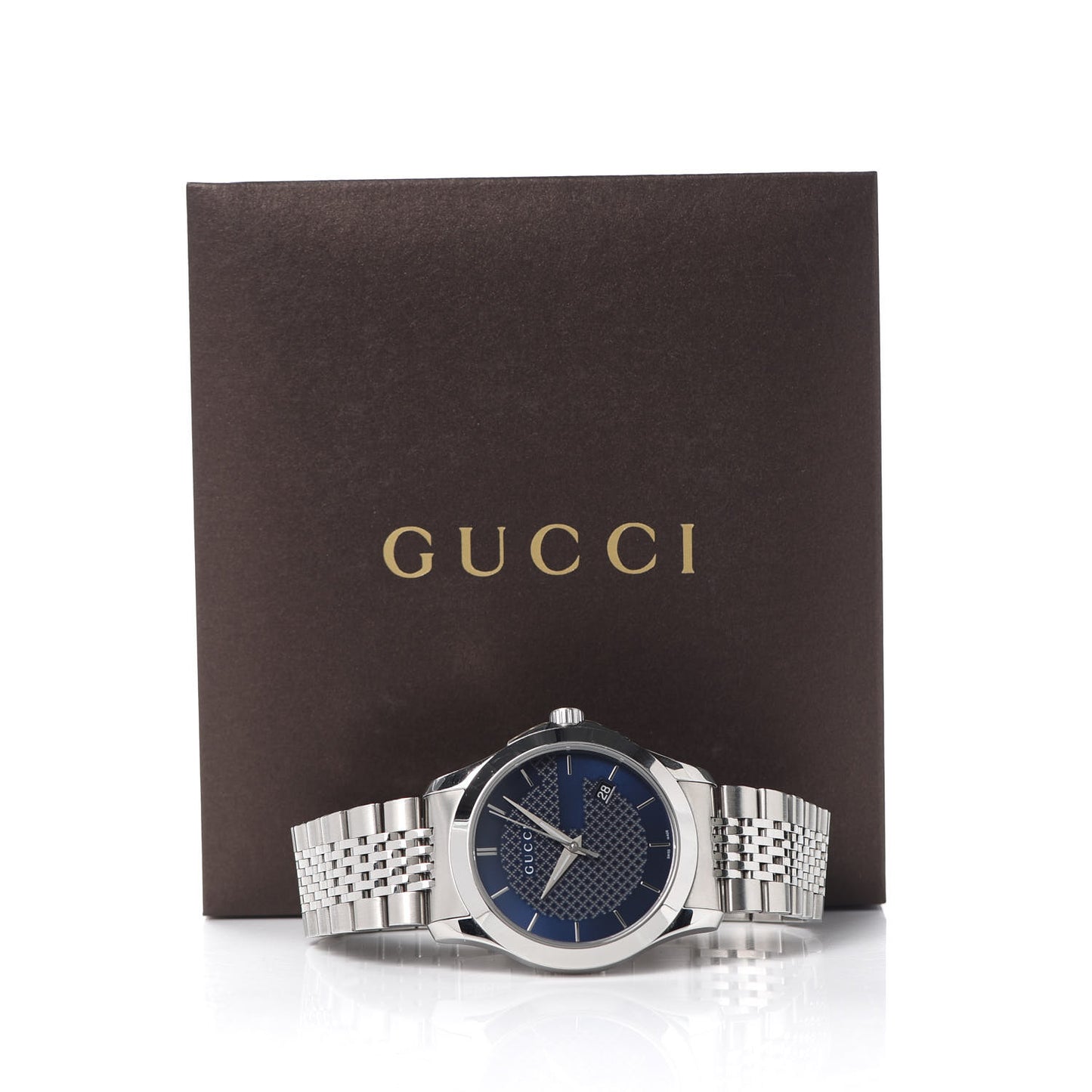 Stainless Steel 38mm G-Timeless Quartz Watch Navy