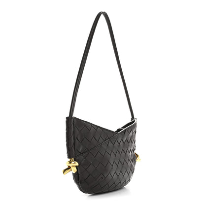 Bottega Veneta Nappa Intrecciato Mini Solstice Shoulder Bag Fondant 3 of 11
