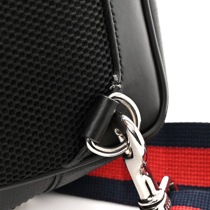 Gucci GG Supreme Monogram Web Belt Bag Black Grey 11 of 13
