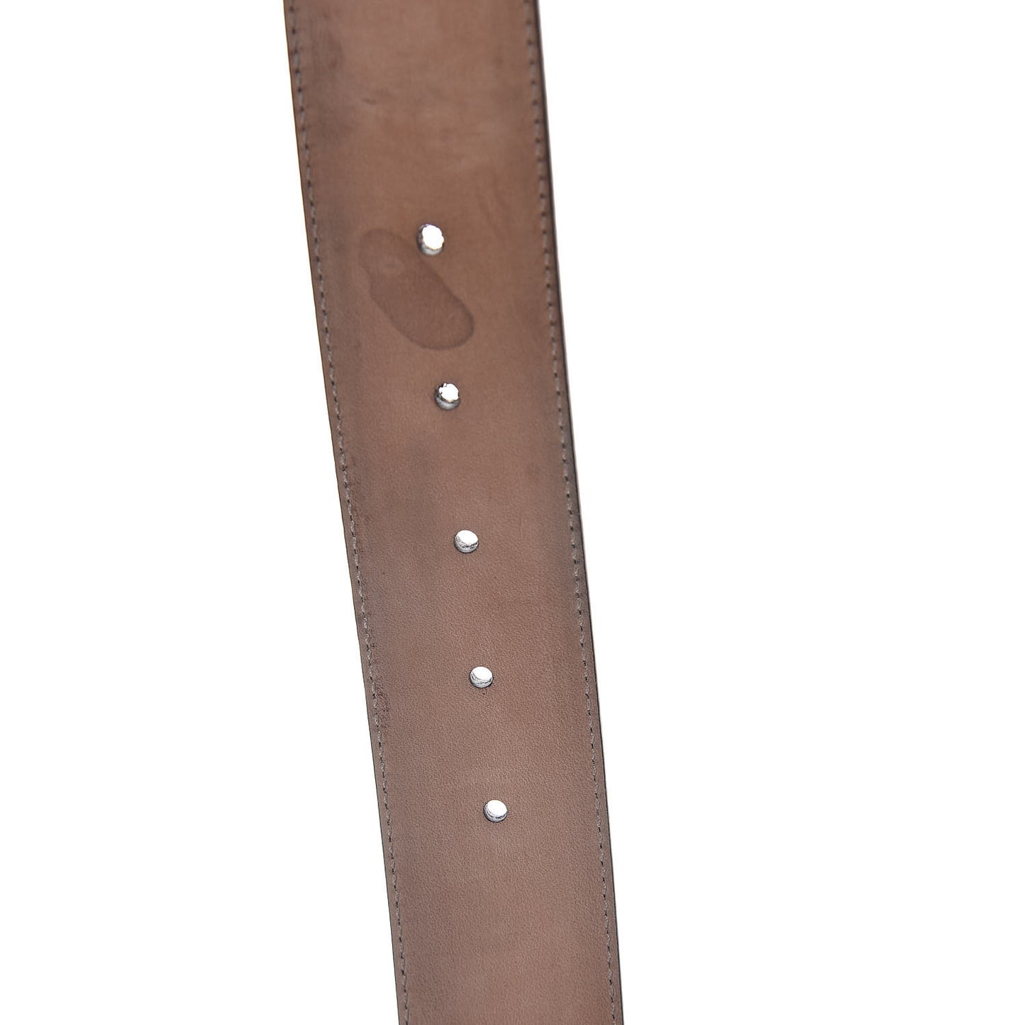 Monogram Cellarius Calfskin Interlocking G 40mm Belt Beige Blue Off White