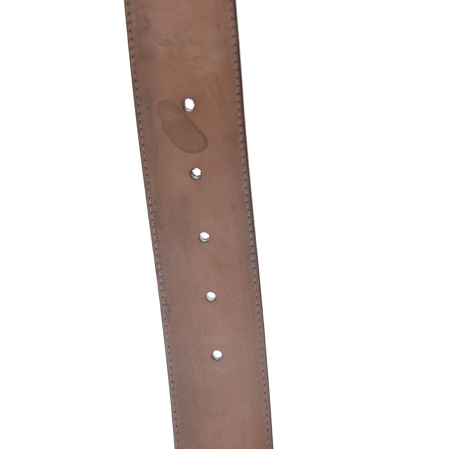 Gucci Monogram Cellarius Calfskin Interlocking G 40mm Belt Beige Blue Off White 5 of 8