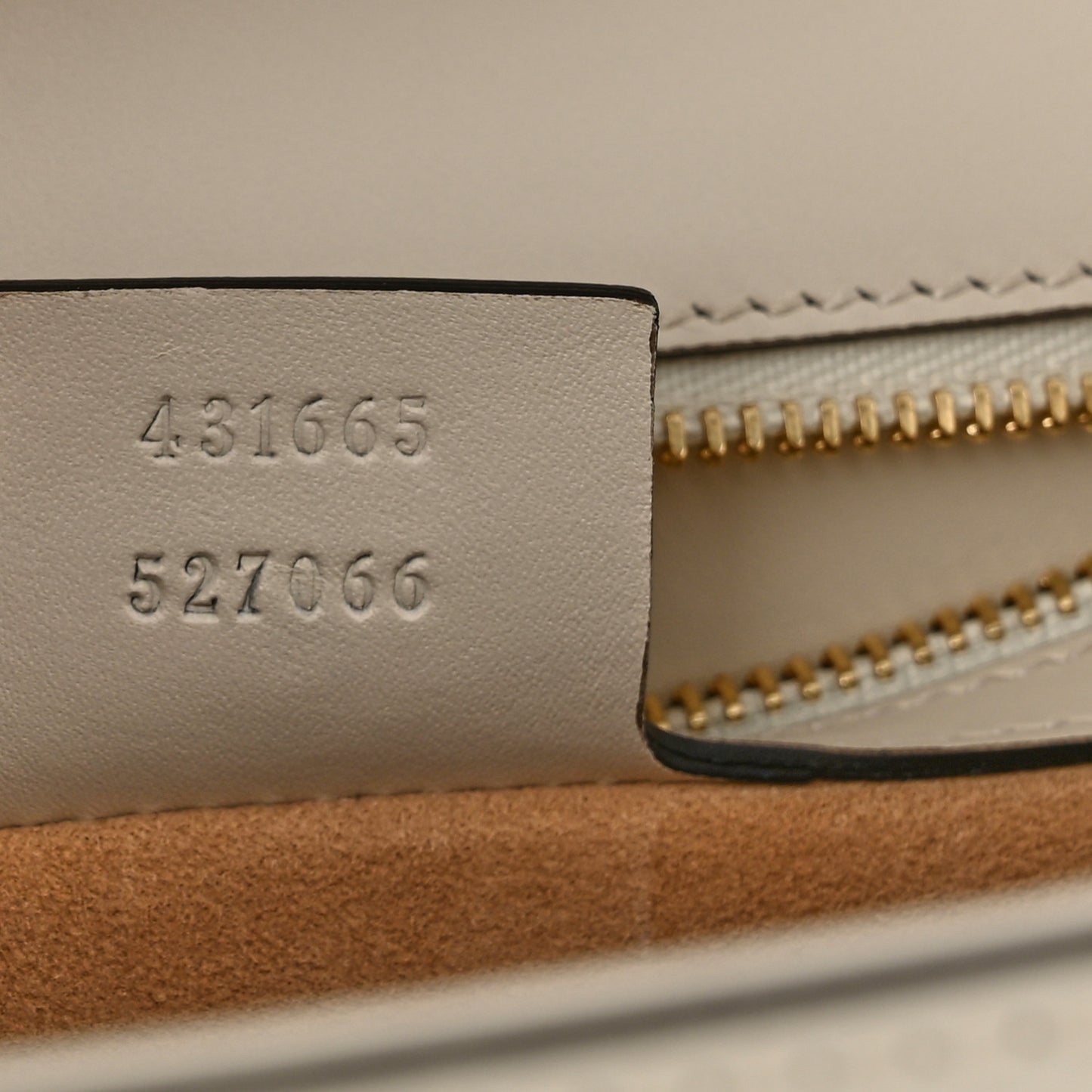 Calfskin Web Medium Sylvie Top Handle Bag White