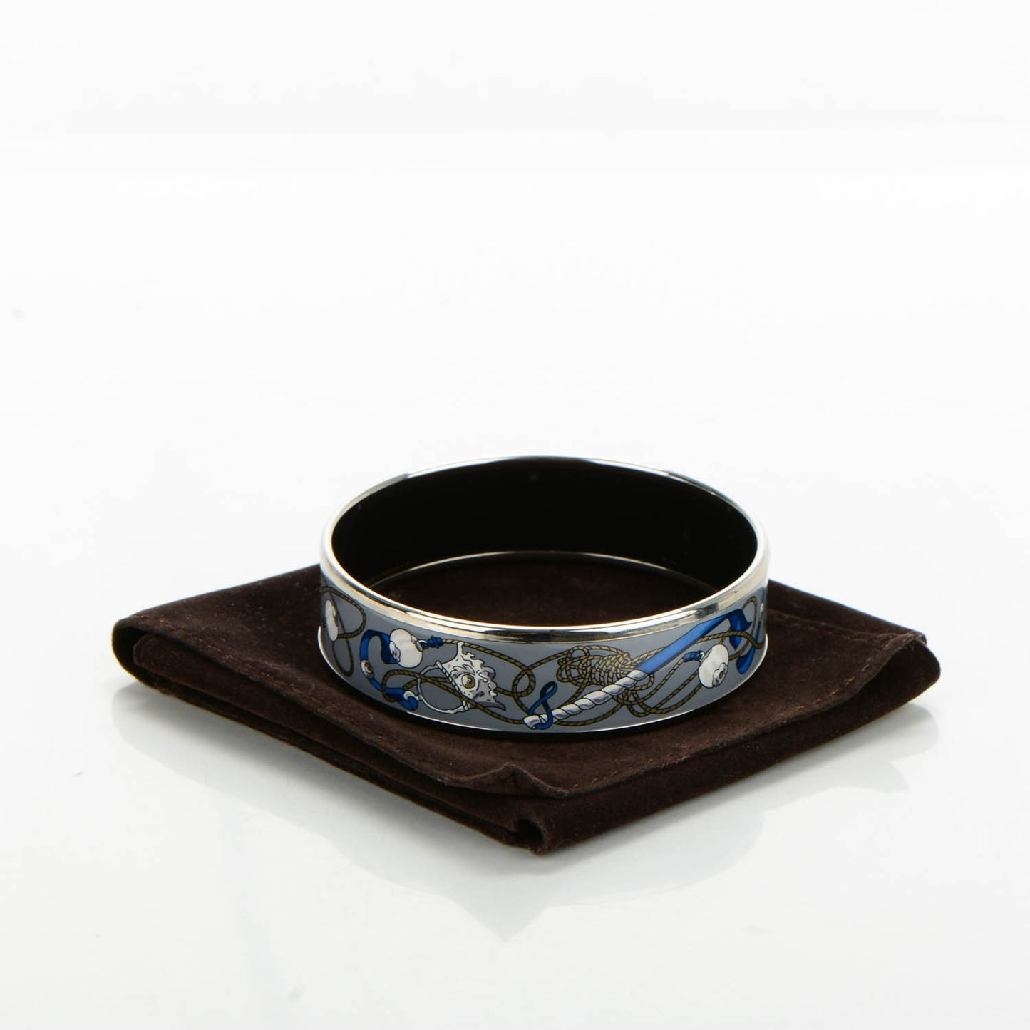 Enamel Printed Wide Bracelet 65