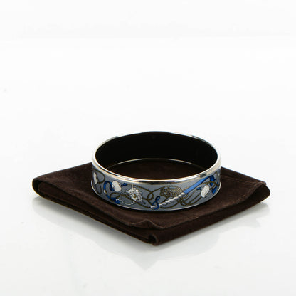 Hermes Enamel Printed Wide Bracelet 65 6 of 6