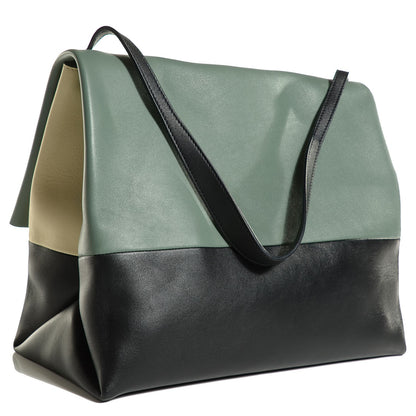 Celine Calfskin All Soft Shoulder Bag Almond 3 of 8