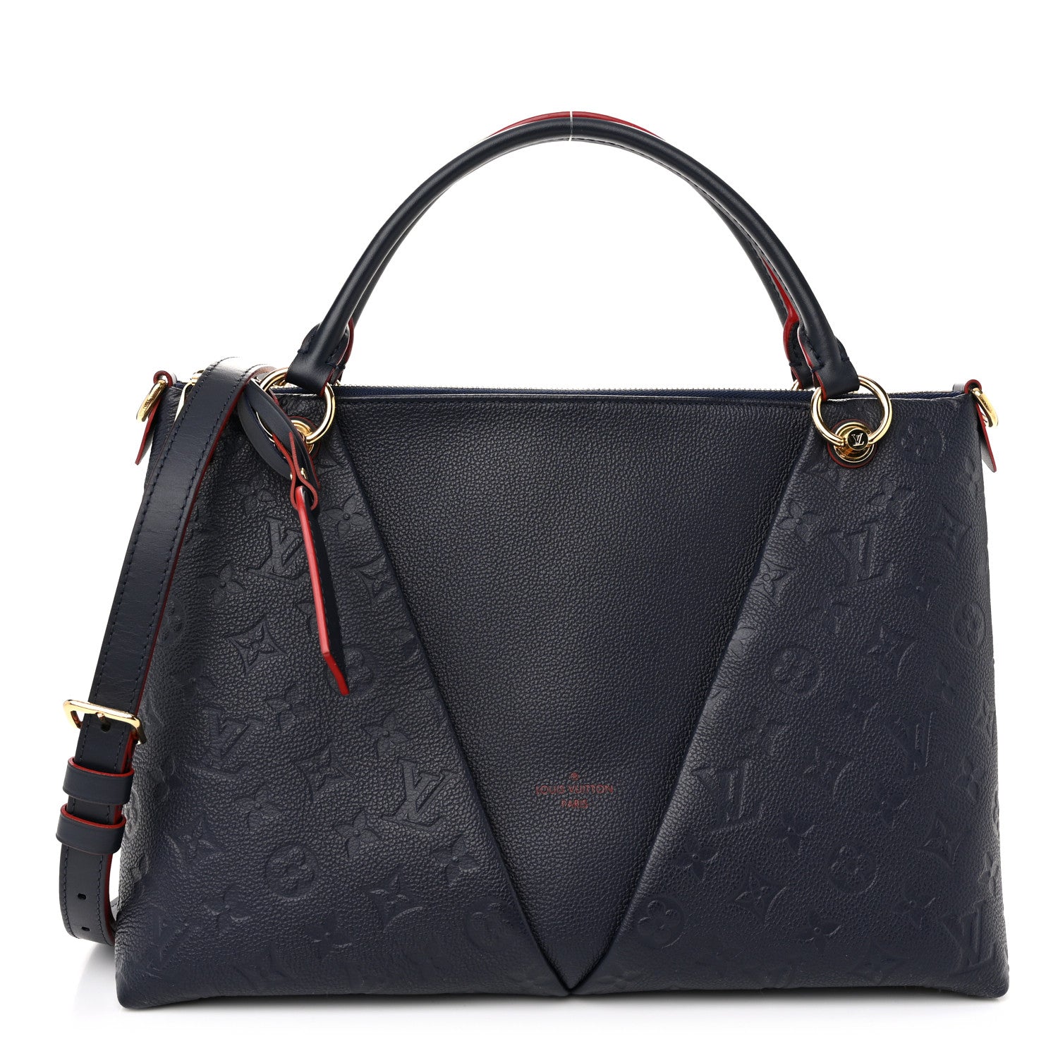 Louis Vuitton Empreinte V Tote MM Marine Rouge 1 of 10