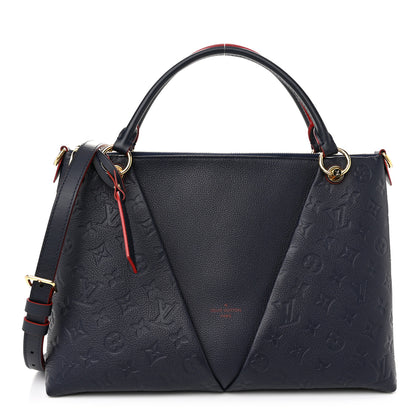 Louis Vuitton Empreinte V Tote MM Marine Rouge 1 of 10