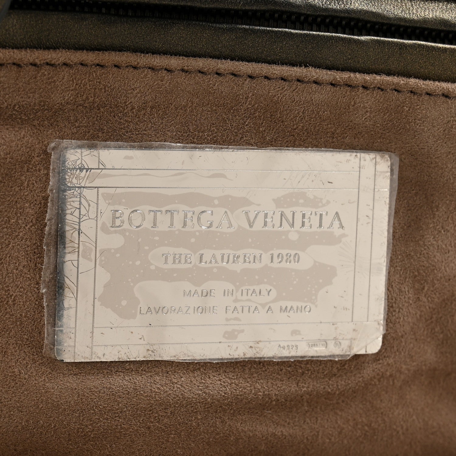 Bottega Veneta Nappa Intrecciato The Lauren 1980 Clutch Platinum 6 of 10