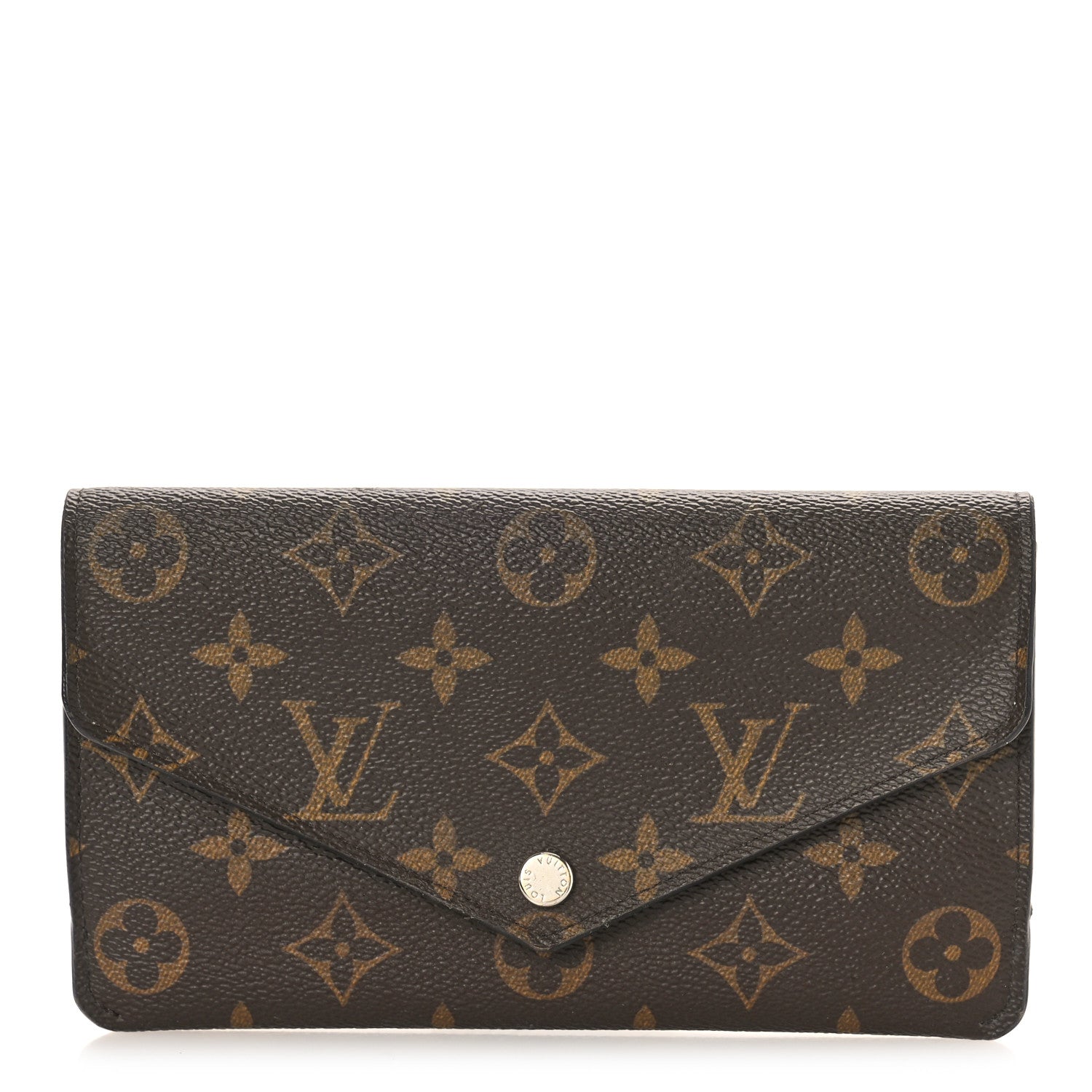 Louis Vuitton Monogram Sarah Wallet NM Rose Ballerine 1 of 8