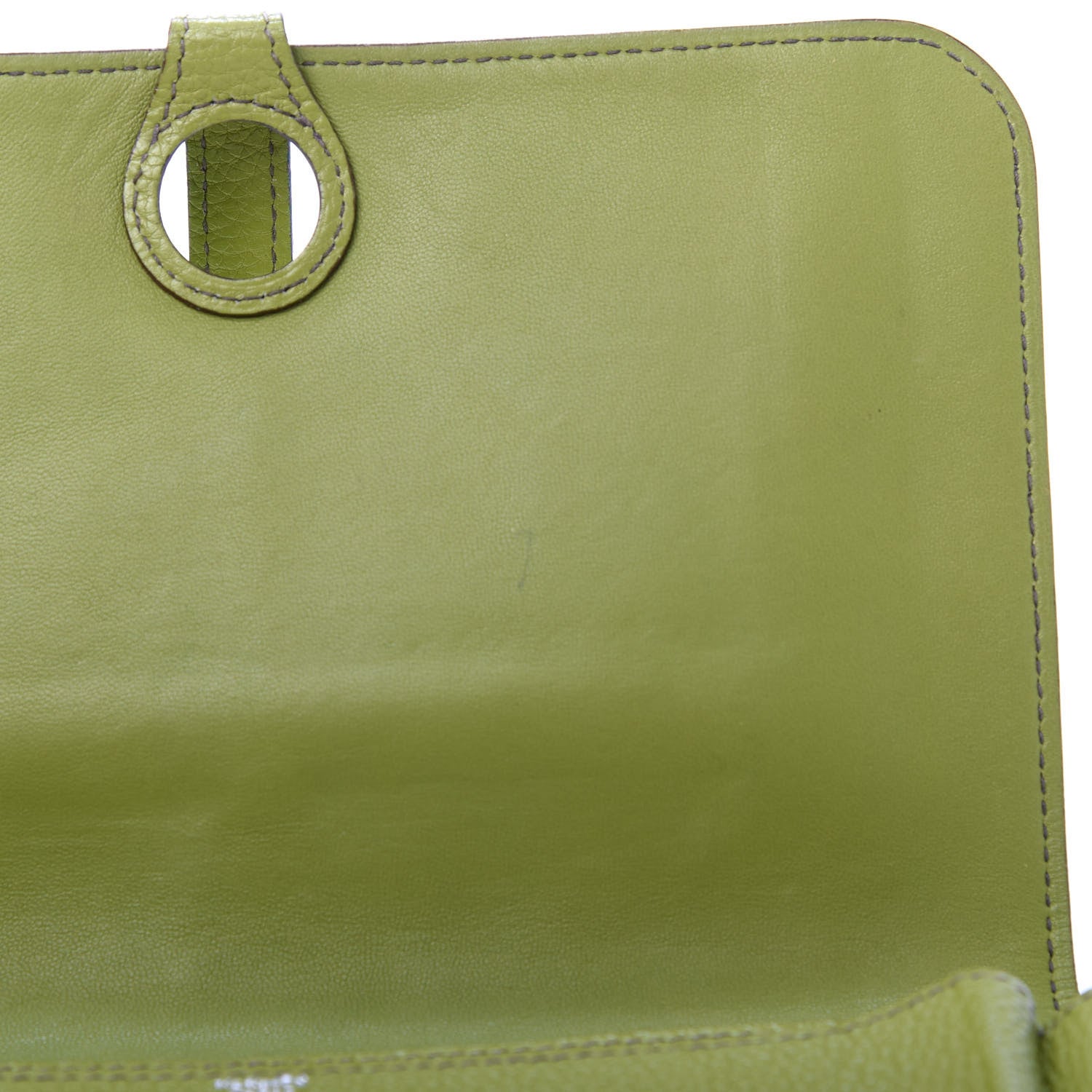 Hermes Togo Dogon Duo Wallet Vert Anis 8 of 12