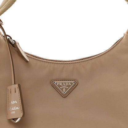 Prada Re-Nylon Saffiano Mini Re-Edition 2000 Bag Deserto 6 of 11