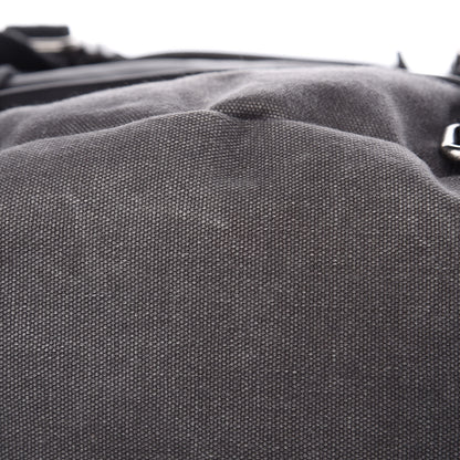 Dolce & Gabbana Nylon Cotton Canvas Dauphine Zaino Backpack Nero Anthracite 10 of 10