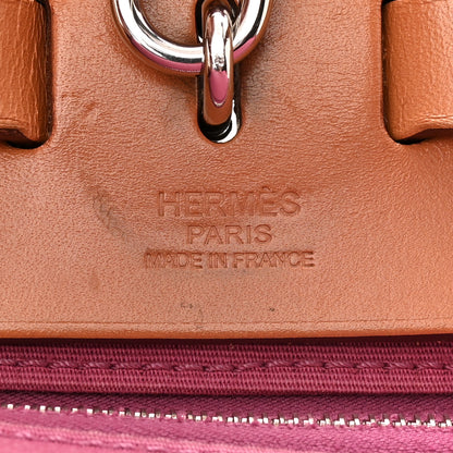 Hermes Vache Hunter Toile Herbag Zip 31 PM Tosca 6 of 16