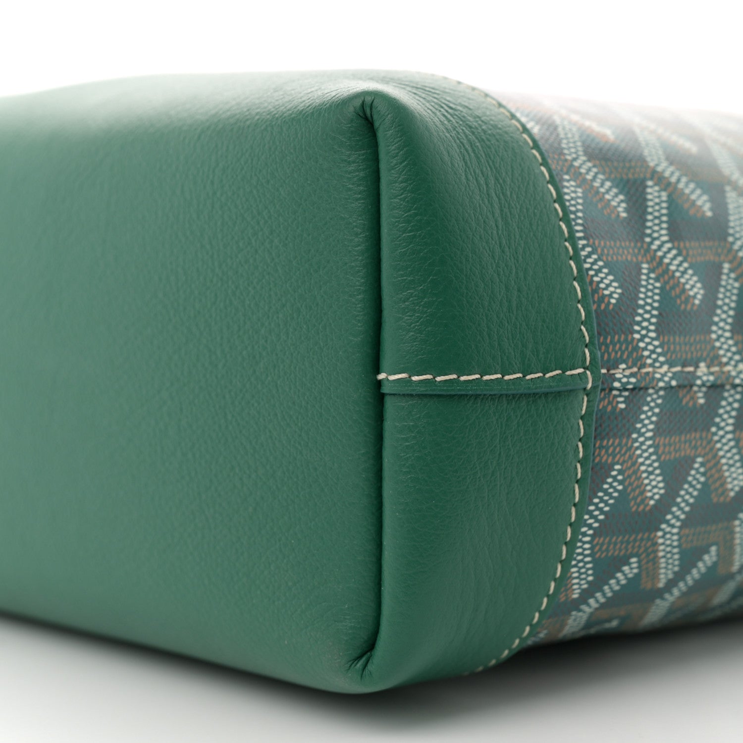 Goyard Goyardine Calfskin Cisalpin Document Case Green 9 of 9