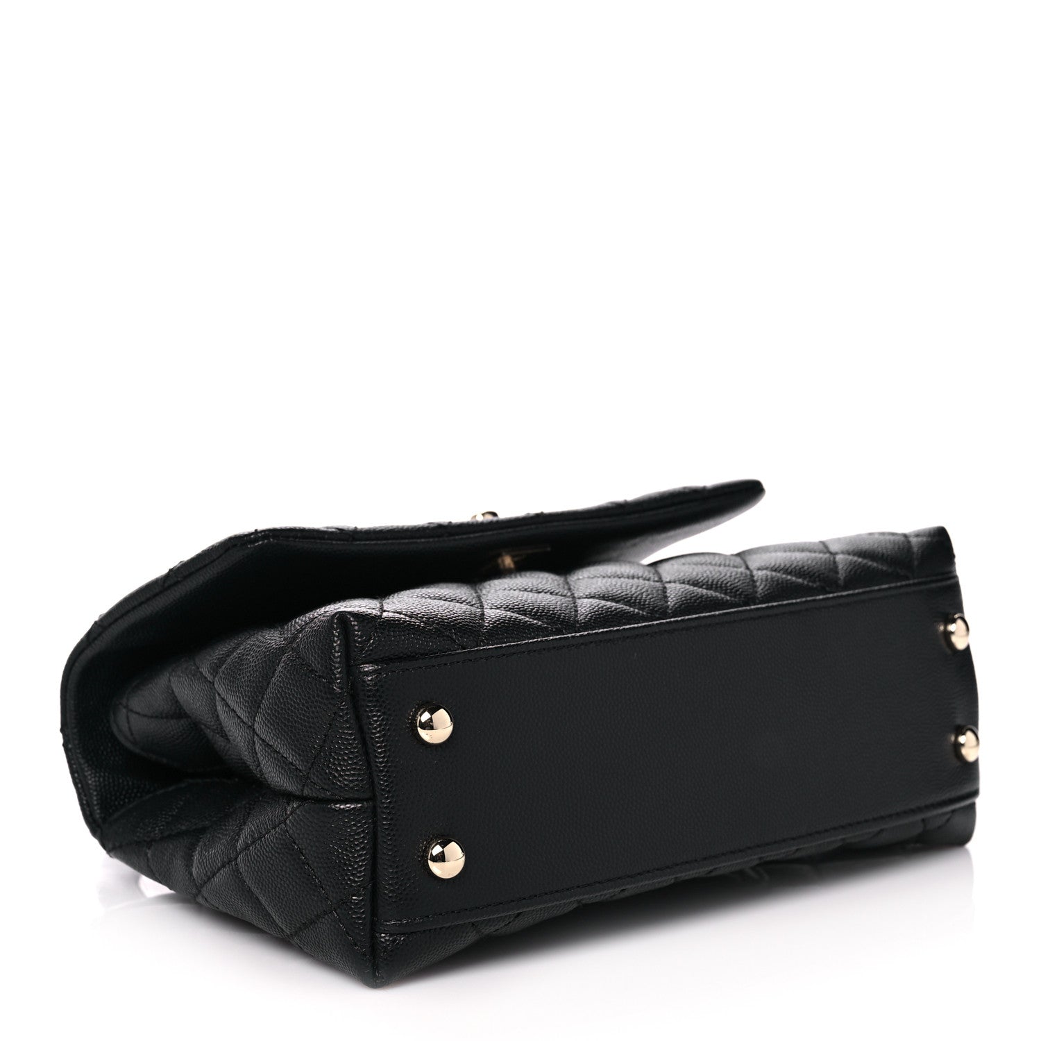 Chanel Caviar Quilted Mini Coco Handle Flap Black 4 of 11