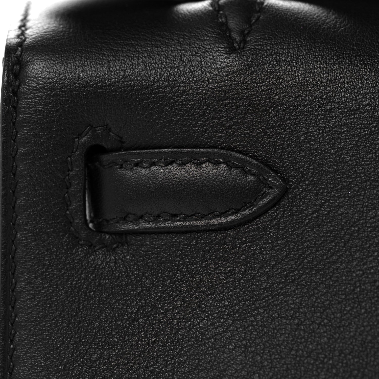 Hermes Swift Kelly Pochette Clutch Black 12 of 29