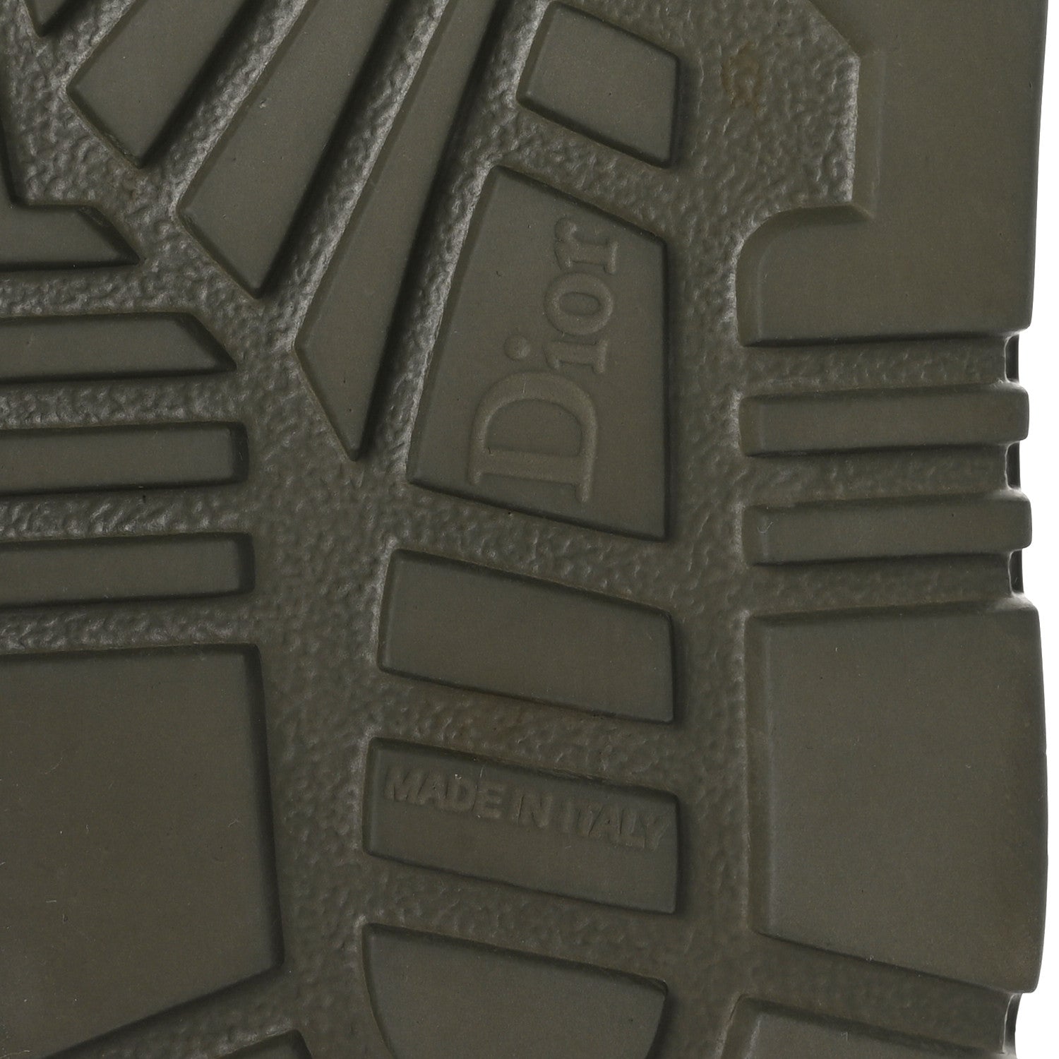 Christian Dior Lambskin Dioract 10mm Sandals 37 Kaki 7 of 9