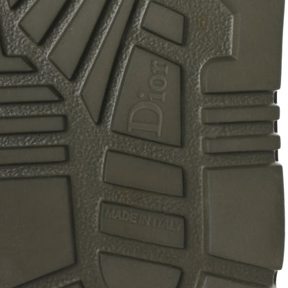 Christian Dior Lambskin Dioract 10mm Sandals 37 Kaki 7 of 9