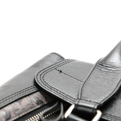 3.1 Phillip Lim Turtle Embossed Medium Pashli Satchel Black 9 of 10