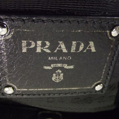 Prada Vitello Shine Hobo Black 8 of 12