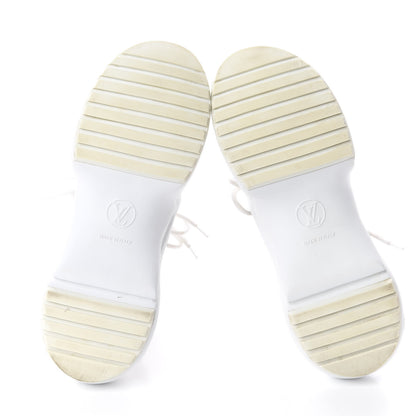 Louis Vuitton Calfskin Technical Nylon LV Archlight Sneaker 38 Rose Clair 5 of 7
