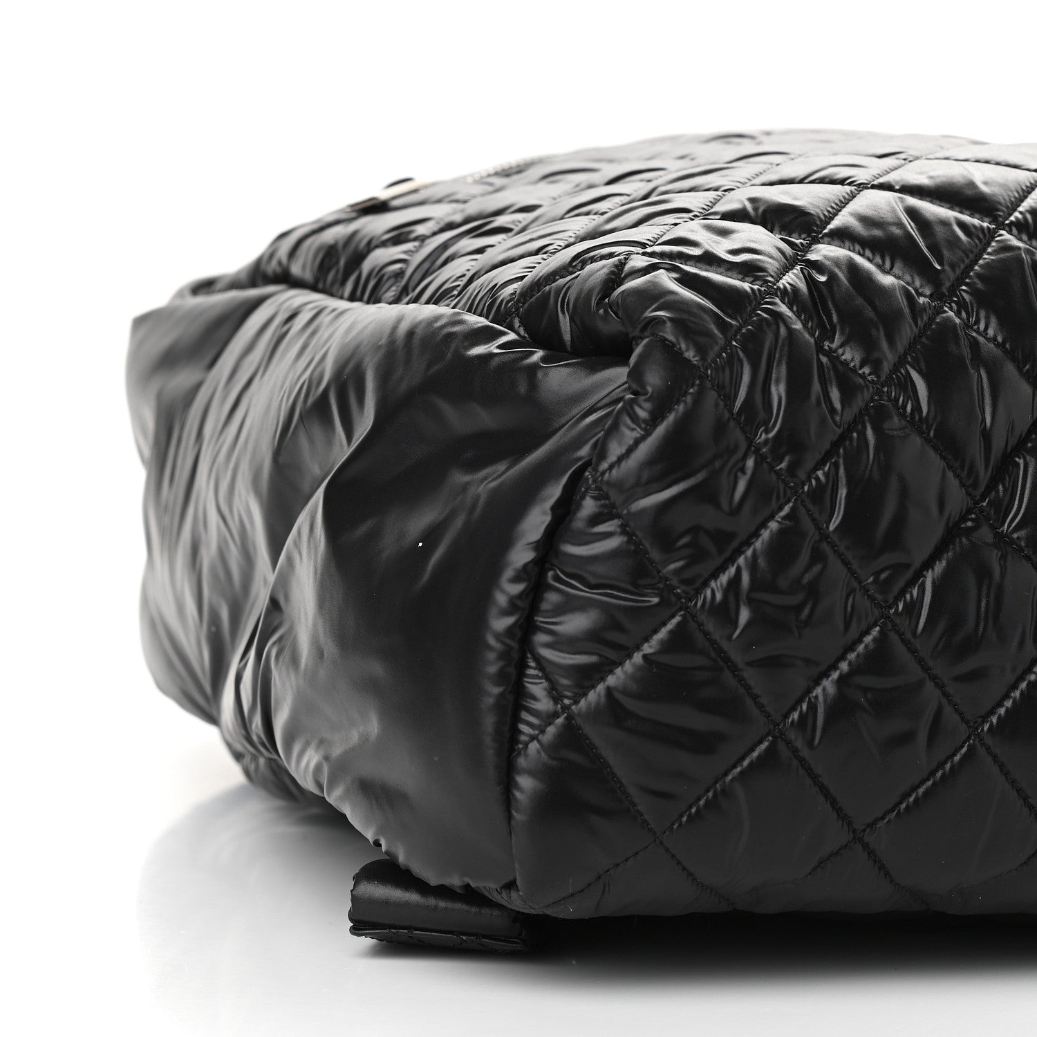 Chanel Nylon Quilted XL Coco Cocoon Backpack Black 6 of 8