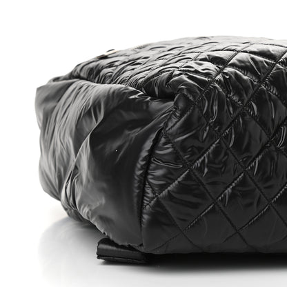 Chanel Nylon Quilted XL Coco Cocoon Backpack Black 6 of 8