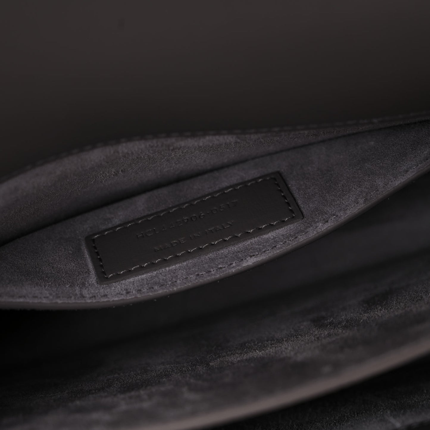 Calfskin Medium Monogram Sunset Fog