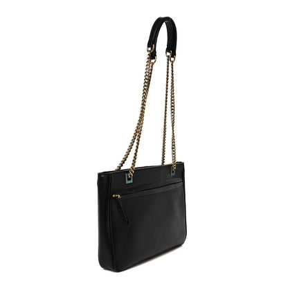 Valentino Garavani Nappa Small Viva Superstar Shopping Tote Black Brown 3 of 9