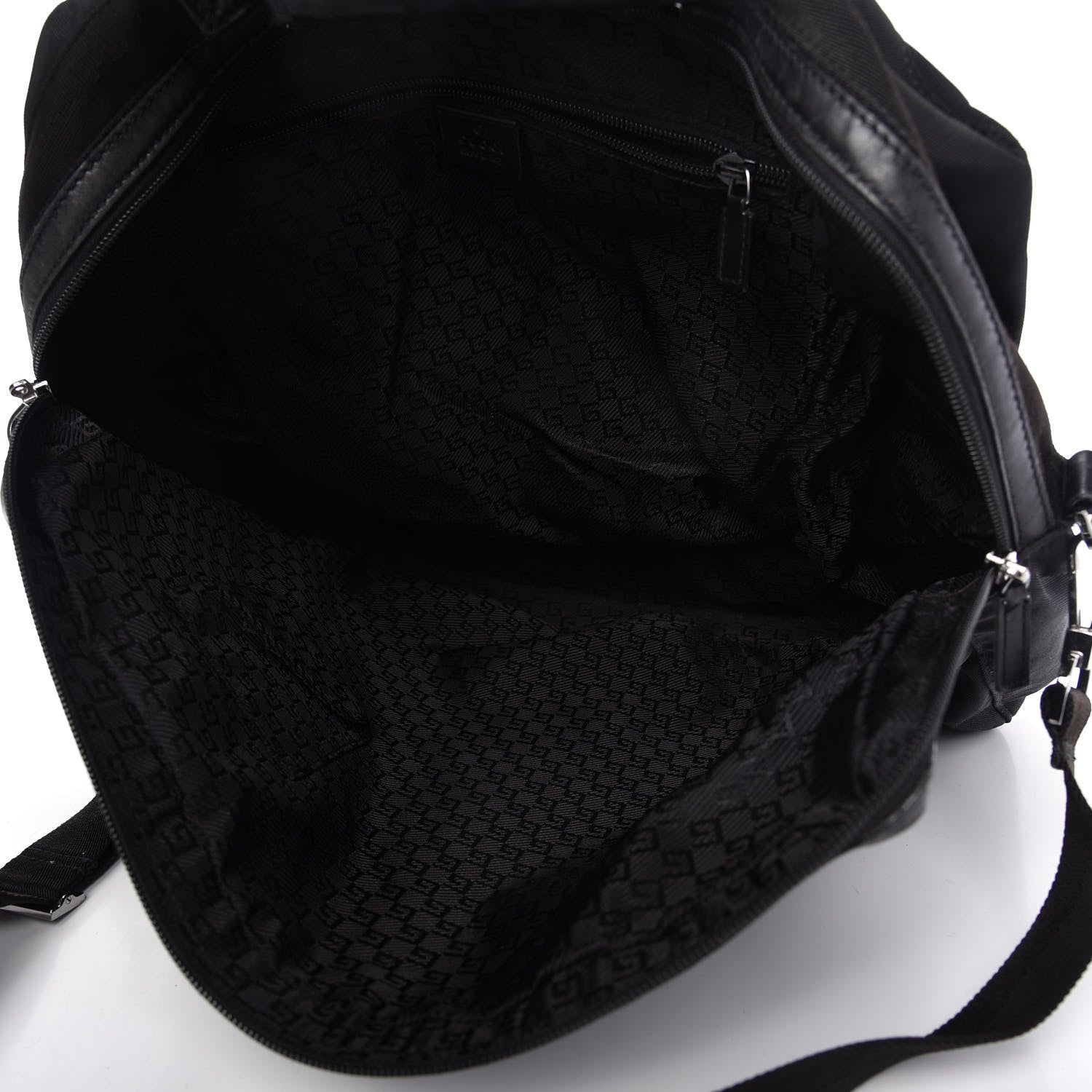Gucci Canvas Travel Bag Black 5 of 10