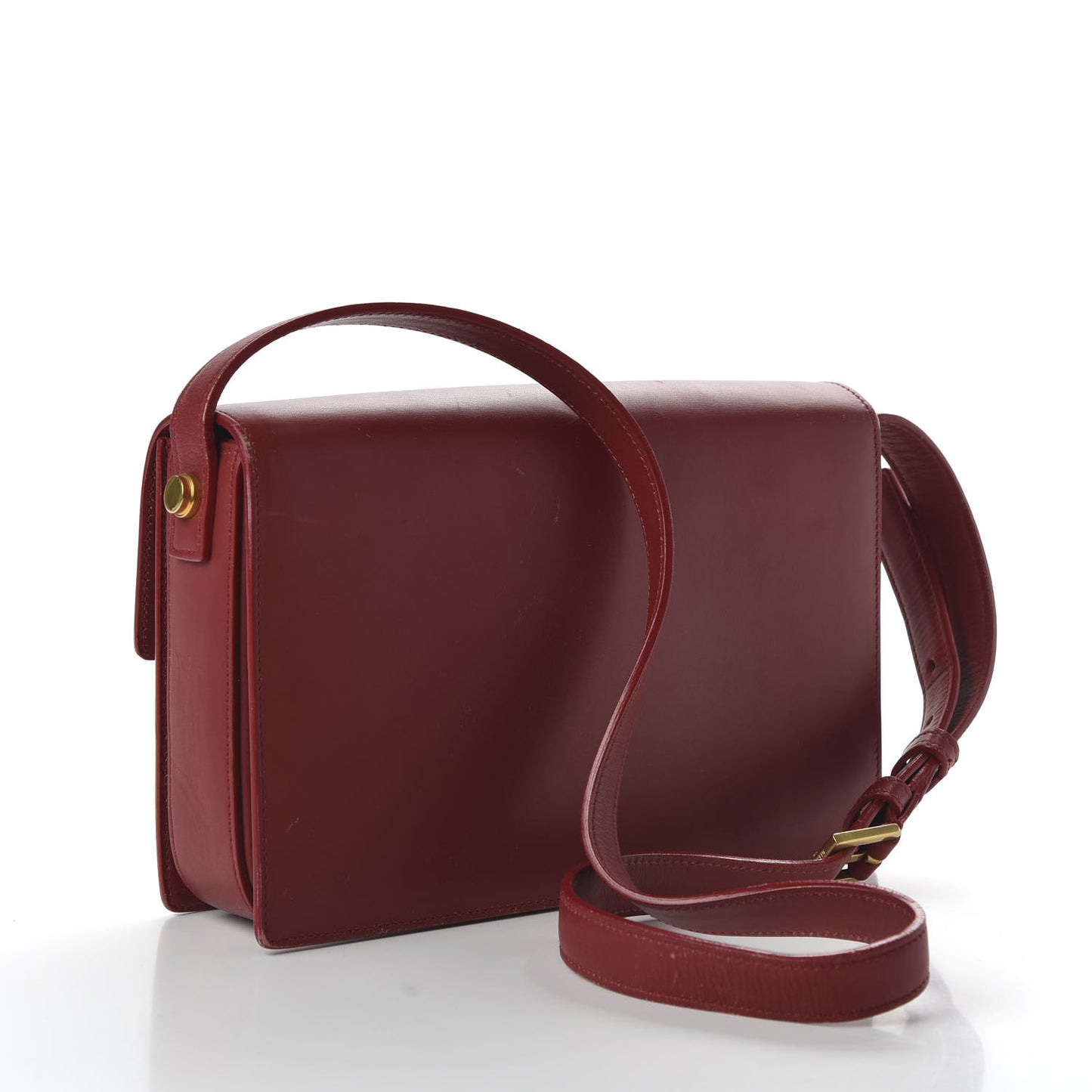 Calfskin Medium Classic Lulu Bag Red