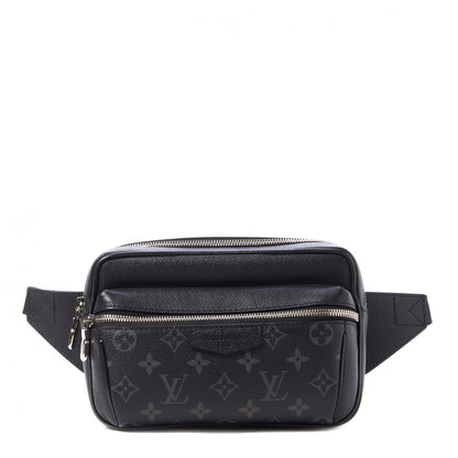 Louis Vuitton Taiga Monogram Outdoor Bumbag Black 1 of 9