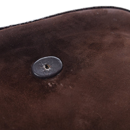 Chanel Suede Lizard Small Flap Brown 8 of 11