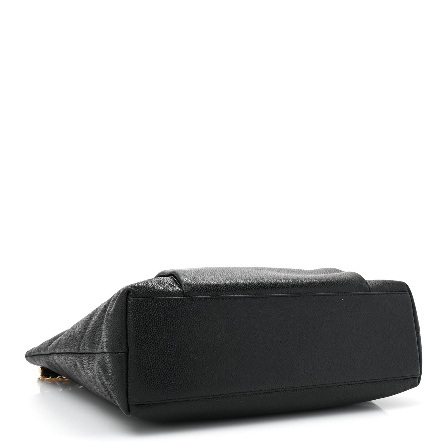 Caviar Flap Shoulder Bag Black