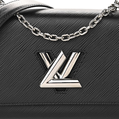 Louis Vuitton Epi Twist Shoulder Bag MM Black 7 of 10
