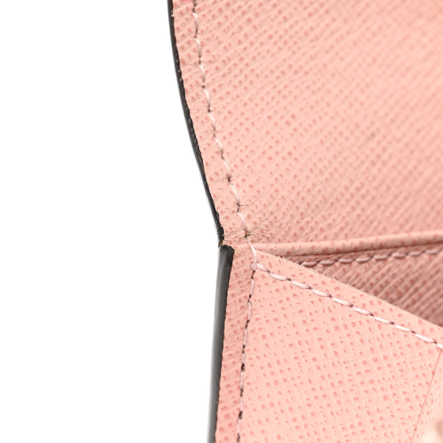 Damier Ebene Sarah Wallet NM Rose Ballerine