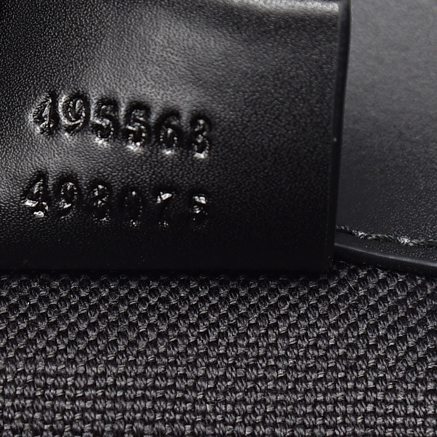 Gucci Soft GG Supreme Monogram Appia Calfskin Web Double Buckle Backpack Black 7 of 10