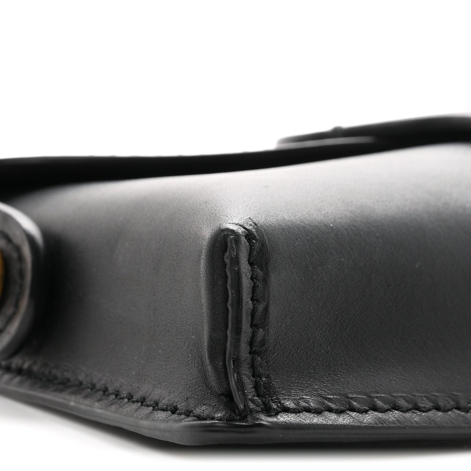 Christian Dior Grained Calfskin D-Bee Shoulder Bag Black 9 of 10