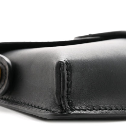 Christian Dior Grained Calfskin D-Bee Shoulder Bag Black 9 of 10